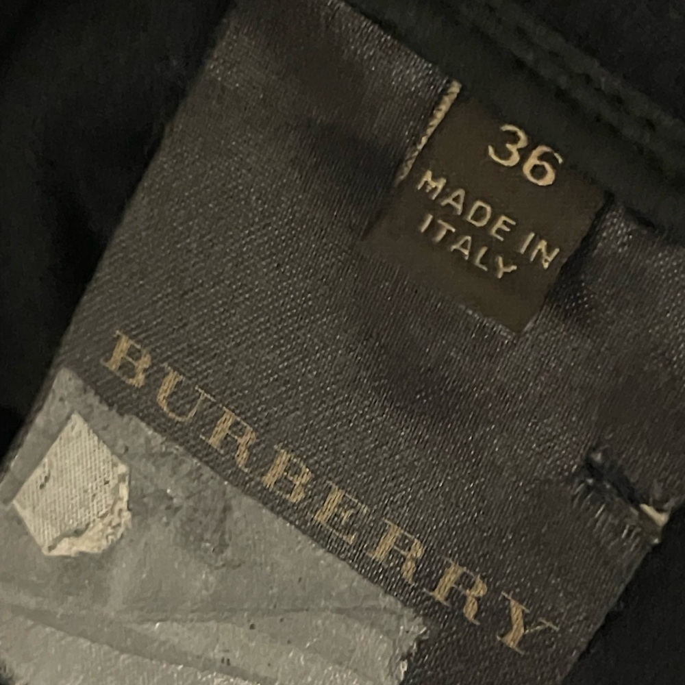 Authentic Burberry Prorsum Black Womens Coat Jacket Runway fitted Made in Italy - Picture 6 of 8
